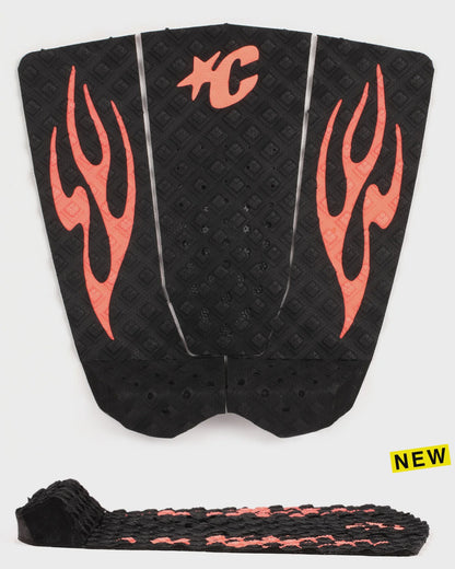 Griffin Colapinto Lite Grip - Black Fluro Red Flames