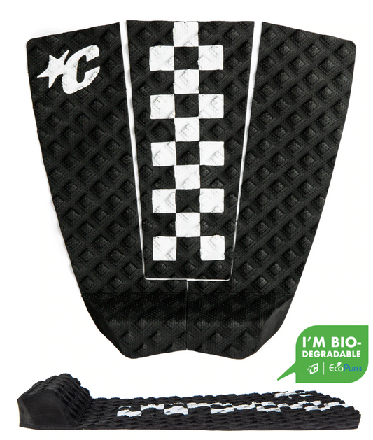 JACK FREESTONE PIN TAIL GRIP - BLACK WHITE CHEX