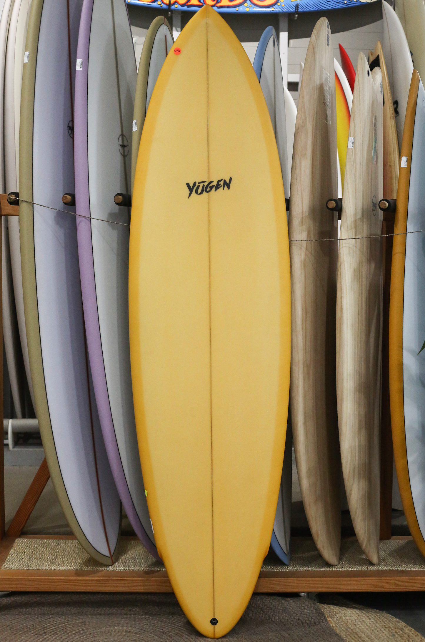 YURI SINGLE FIN YELLOW 7'0